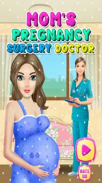 Mom's Pregnancy Surgery Doctor game Screen Shot 5