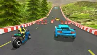 Car vs Bike Racing Screen Shot 4