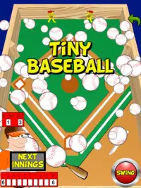 Tiny  Baseball, Flip Baseball Screen Shot 12