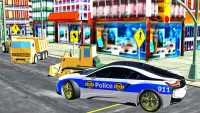 Police Car i8 Driving Simulator Screen Shot 2