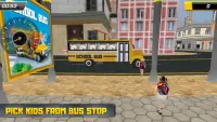 NY City School Bus Driving 2017 Screen Shot 5