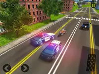 Moto fuga polizia Chase: moto vs poliziotti auto Screen Shot 7