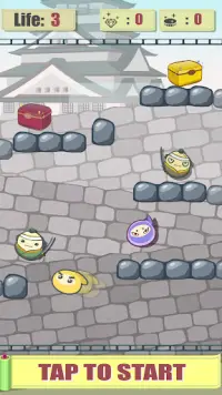 Popping Ninja - Jump Fight to Get Treasures Screen Shot 9