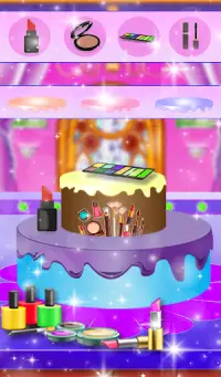 Make Up Cosmetic Box Cake Maker -Best Cooking Game Screen Shot 13