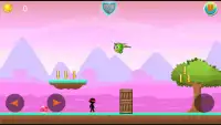 Ninja Jump Stickman Screen Shot 1