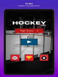 Hockey Trivia Quiz Screen Shot 0