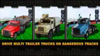 不可能なトラックセミトラック：めまぐるしい運転 Screen Shot 2