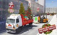 गृह डिजाइन: सजावट ट्रक सिम्युलेटर क्रिसमस खेलों 3D Screen Shot 13