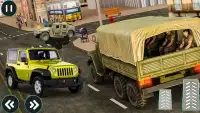 OffRoad US Army Truck Driving: Autista di camion Screen Shot 0