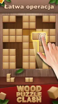 Wood Puzzle Clash - darmowa gra logiczna offline Screen Shot 0