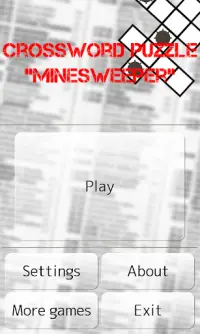 Crossword Puzzle: Minesweeper Screen Shot 2