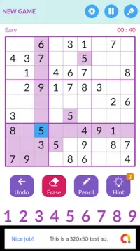 Sudoku Free Brain Puzzle, The best and latest 2020 Screen Shot 0