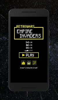 Retro Wars: Empire Invaders Screen Shot 0