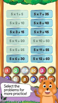Times Tables: Mental Math Games for Kids Free Screen Shot 6
