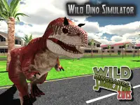 Dziki Dinosaur Simulator 2015 Screen Shot 12