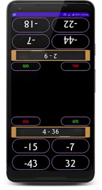 Math Duel - Two Player Math Game Screen Shot 3