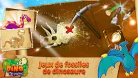 Os de dinosaure : Jeu de fouille Screen Shot 1