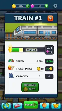 Idle Transport Trains Screen Shot 4