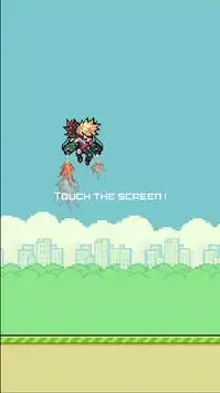 Bakugo Bird - My hero fly Screen Shot 2