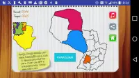 Juego del Mapa de Paraguay Screen Shot 1