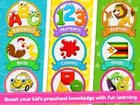 Kiddo Learn: All in One Preschool Learning Games Screen Shot 1