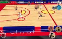 Permainan basket nyata 2016 Screen Shot 1