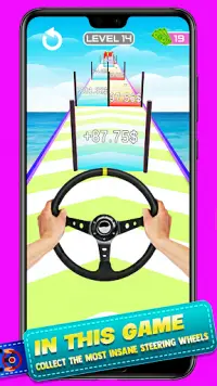 Evolve The Steering Wheel Game Screen Shot 2