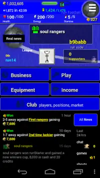 run Football Manager (soccer) Screen Shot 6