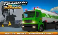 olietanker vrachtwagen rijden Screen Shot 2