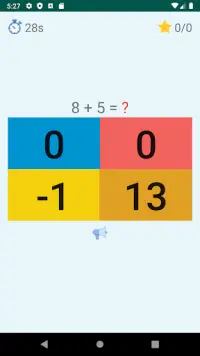 Math Game Screen Shot 0