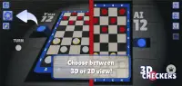Checkers 3D Board Game Screen Shot 6