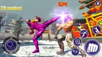 Superhero Ninja Battle: spider power rescue fight Screen Shot 1