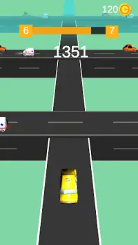 Traffic  run  Taxi  - 3D Traffic Escape Runner Screen Shot 5