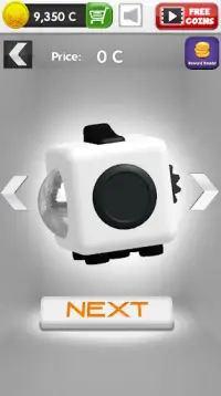 Fidget Cube 3D Toy - Antistress ASMR Game Screen Shot 0