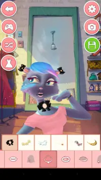 Hayvanlar Moda - Kızı Oyunları Screen Shot 5