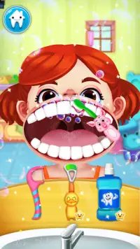 Giochi di dentista pazzo Screen Shot 1
