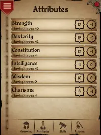 Character Sheet Screen Shot 7