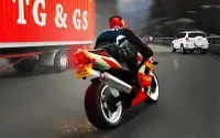 Onmogelijke moto-race rijden Screen Shot 3