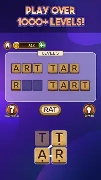 Wordlicious: Word Game Puzzles Screen Shot 3