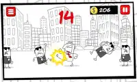 Doodle Super Heroi : Jogo de luta grátis Screen Shot 0