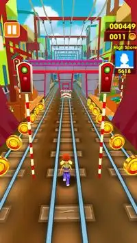 Train Surf Run - Subway Running Game Screen Shot 0