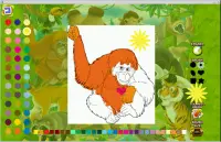 Puzzle coloring Asia Animals Screen Shot 2