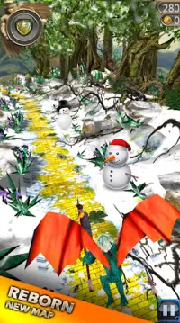 Snow - Temple Reborn Run Survival Endless OZ Screen Shot 4