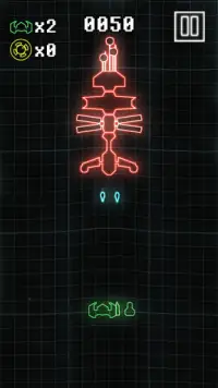 Neon Galaxy: Jogo de Nave Espacial Screen Shot 0