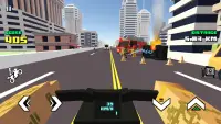 Blocky Moto Racing - سباق Screen Shot 5