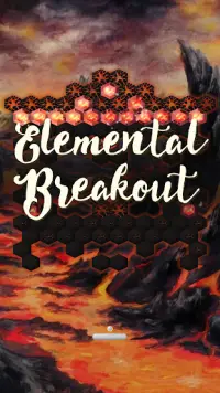 Elemental Breakout - Hexagonal Brick Breaker Screen Shot 0