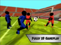 Stickman Football (Soccer) 3D Screen Shot 6