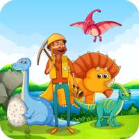 Little Dino Bone Miner - Dinosaur game.