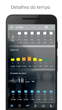 Sense V2 Flip Clock & Weather Screen Shot 3