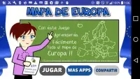 Juego del Mapa de Europa Screen Shot 0